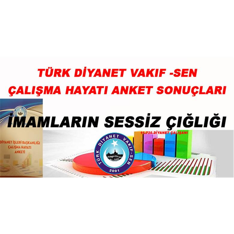 İMAMLARIN SESSİZ ÇIĞLIĞI... TÜRK DİYANET VAKIF SEN ÇALIŞMA HAYATI ANKETİ